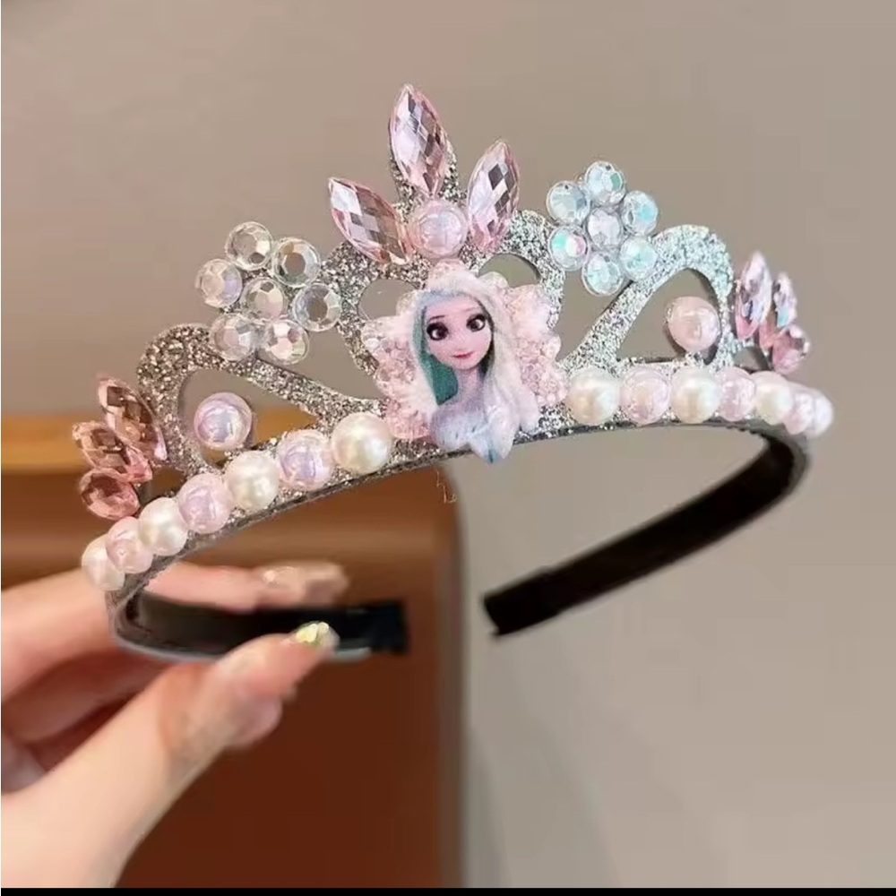 👑New👑Frozen Princess Elsa Girl Crown👑